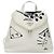 PRADA Backpack Nylon White Silver Auth 105813SAV Silvery - view 14