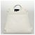 PRADA Backpack Nylon White Silver Auth 105813SAV Silvery - view 2