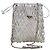 Borsa a Spalla con Catena PRADA Satin Argento Auth 108034SAV - vista 13