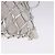 Borsa a Spalla con Catena PRADA Satin Argento Auth 108034SAV - vista 15
