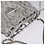 Borsa a Spalla con Catena PRADA Satin Argento Auth 108034SAV - vista 6