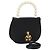 Céline Borsa a Mano CELINE Satin 2way Nera Auth 107980SM Nero