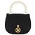 Céline Borsa a Mano CELINE Satin 2way Nera Auth 107980SM Nero - vista 13