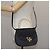 Céline Borsa a Mano CELINE Satin 2way Nera Auth 107980SM Nero - vista 26