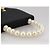 Céline Borsa a Mano CELINE Satin 2way Nera Auth 107980SM Nero - vista 7