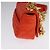 Borsa a spalla in pelle Caro Micro Chain Canage Christian Dior Arancione Auth 108920SAM - vista 3