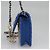 Borsa a Spalla con Catena CHANEL Raffia Blu CC Auth 115347SAM - vista 3