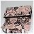 Bolsa de ombro CHANEL em corduroy rosa com corrente V Stitch, dourado, CC Auth 115032SM - vista 10