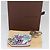 PORTACHIAVI MONOGRAMMA COMICS LOUIS VUITTON Viola MP3456 LV Auth 109798SAM Porpora - vista 12