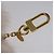 PORTACHIAVI FUZZY BUBBLE LOUIS VUITTON Rosa Oro M67371 LV Auth JB089M D'oro - vista 8