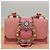Borsa a Spalla Miu Miu in Pelle Rosa Oro Auth BD1584SAM D'oro - vista 12