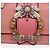 Borsa a Spalla Miu Miu in Pelle Rosa Oro Auth BD1584SAM D'oro - vista 19