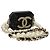 Custodia per Airpods CHANEL Spalla plastica Nera CC Auth BA1117SM Nero