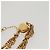 Collana a catena Mark COCO di CHANEL in metallo dorato CC Auth BA1373SAM D'oro - vista 8