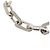 COLLANA LOUIS VUITTON LV Edge GM in metallo tono argento MP3000 Auth 116084SAM - vista 10