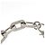 COLLANA LOUIS VUITTON LV Edge GM in metallo tono argento MP3000 Auth 116084SAM - vista 13
