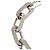 COLLANA LOUIS VUITTON LV Edge GM in metallo tono argento MP3000 Auth 116084SAM - vista 14