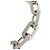 COLLANA LOUIS VUITTON LV Edge GM in metallo tono argento MP3000 Auth 116084SAM - vista 8