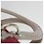 Christian Dior Borsa a mano media Lady Cannage in pelle di agnello rossa e bianca Auth 29502SAV Bianco Rosso - vista 14