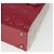 Christian Dior Borsa a mano media Lady Cannage in pelle di agnello rossa e bianca Auth 29502SAV Bianco Rosso - vista 8