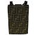 Borsa a Spalla in Tela Zucca FENDI Marrone Nero Auth 31851SAV - vista 2
