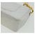 CHANEL Borsa a Spalla Matelassé in Pelle di Agnello Bianca CC Auth 32416SAM Bianco - vista 12