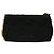 CHANEL Bolsa de ombro de corrente matelassé em pedra preta CC Auth 32695SAV Preto - vista 2