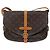 LOUIS VUITTON Borsa a Spalla Monogram Perfo Saumur 30 M93998 LV Auth 49620SAV Monogramma - vista 13