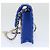 Borsa a Spalla con Catena CHANEL Raffia Blu Beige CC Auth 51139SV - vista 3