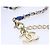 Borsa a Spalla con Catena CHANEL Raffia Blu Beige CC Auth 51139SV - vista 8