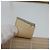 Céline Bolsa de mão Vanity em couro marfim e ouro Auth AMZ074A Dourado Cru - vista 12