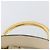 Céline Bolsa de mão Vanity em couro marfim e ouro Auth AMZ074A Dourado Cru - vista 14