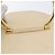 Céline Bolsa de mão Vanity em couro marfim e ouro Auth AMZ074A Dourado Cru - vista 19