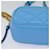 Borsa a spalla trapuntata in pelle VERSACE blu oro Auth 120479A D'oro  - vista 14