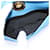 Borsa a spalla trapuntata in pelle VERSACE blu oro Auth 120479A D'oro  - vista 22