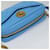 Borsa a spalla trapuntata in pelle VERSACE blu oro Auth 120479A D'oro  - vista 6