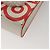 FENDI Bunny Mark Jacobs Collaboration Tasche Leder Weiß Rot Silber Auth BD1711M - Ansicht 17