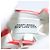 FENDI Bunny Mark Jacobs Collaboration Tasche Leder Weiß Rot Silber Auth BD1711M - Ansicht 20