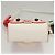 FENDI Bunny Mark Jacobs Collaboration Tasche Leder Weiß Rot Silber Auth BD1711M - Ansicht 5