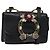 Borsa a Spalla Miu Miu in Pelle Nera e Oro Auth MX101V Nero D'oro