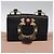 Borsa a Spalla Miu Miu in Pelle Nera e Oro Auth MX101V Nero D'oro - vista 12