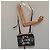 Borsa a Spalla Miu Miu in Pelle Nera e Oro Auth MX101V Nero D'oro - vista 26