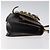 Borsa a Spalla Miu Miu in Pelle Nera e Oro Auth MX101V Nero D'oro - vista 3