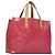 LOUIS VUITTON Borsa a Mano Monogram Vernis Reade PM FuchsiaPink M91221 Auth 114585V Rosa Fuschia