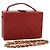 CHANEL Borsa Matelassé in Pelle di Agnello 2way Rossa CC Auth 115600V Rosso