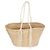 Céline Borsa Cesta CELINE Borsa a Mano Raffia Beige Auth 159620V - vista 2