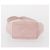 CHANEL Borsa Matelassé in Suede Rosa Oro CC Auth 154898A D'oro - vista 5
