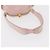 CHANEL Borsa Matelassé in Suede Rosa Oro CC Auth 154898A D'oro - vista 7