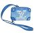 Portafoglio Soft Trunk Clouds Louis Vuitton Blu M45440 LV Auth 144891SAM