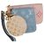 LOUIS VUITTON Pochette Trio Monogram Empreinte Rosa M80407 LV Auth 144344SAM Blu